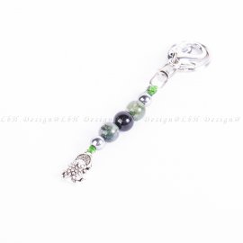 Aventurin-Ónix-Ezüst Hematit - Szerencsehozó Béka