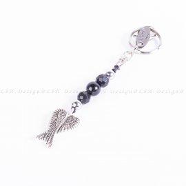 Ónix-Fazettált Ónix-Ezüst Hematit - Angyalszárny