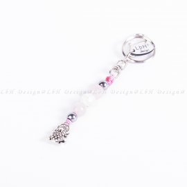  Rózsakvarc-Roppantott Hegyikristály-Ezüst Hematit - Szerencsehozó Béka