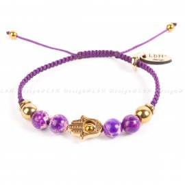 ANDROMÉDA TENGERI ÜLEDÉK JASPIS - ARANY HEMATIT - FATIMA KEZE ARANY