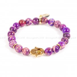 ANDROMÉDA TENGERI ÜLEDÉK JÁSPIS - FATIMA KEZE ARANY