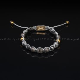 Matt Hematit - Fazettált Hematit - Hópehely Obszidián -Arany Hematit