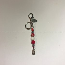 ORION TENGERI ÜLEDÉK JASPIS - KAGYLÓ - EZÜST HEMATIT - BUDDHA KULCSTARTÓ