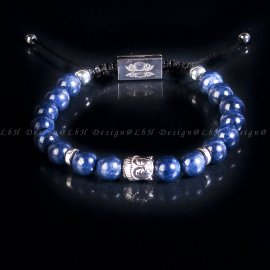 Zafir - Ezüst Hematit - Buddha 925